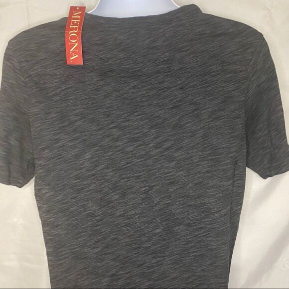 Mens Dark Grey Merona Tshirt Size M - Picture 6 of 7